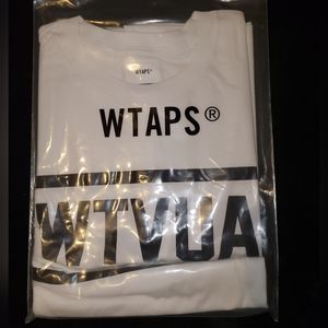 WTAPS Tee shirt brand new with tags and bag white size xl